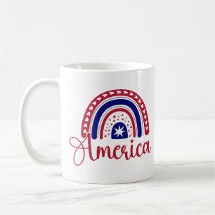 Taza De Café América arcoiris