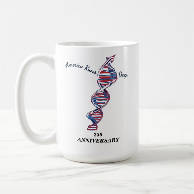 Taza De Café América Corre Profundo (Izquierda)