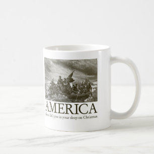 Taza De Café América: Le mataremos en su sueño en Christm