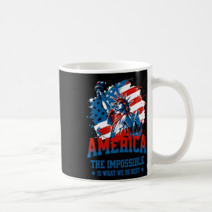 Taza De Café América Lo Imposible Es Lo Que Hacemos Mejor EE. U