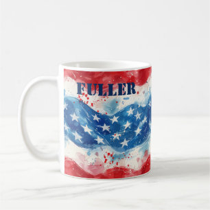 Taza De Café América Militar Patriótica USA