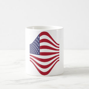 Taza De Café America USA Flag Coffee Mug