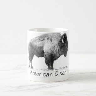 Taza De Café American Bison