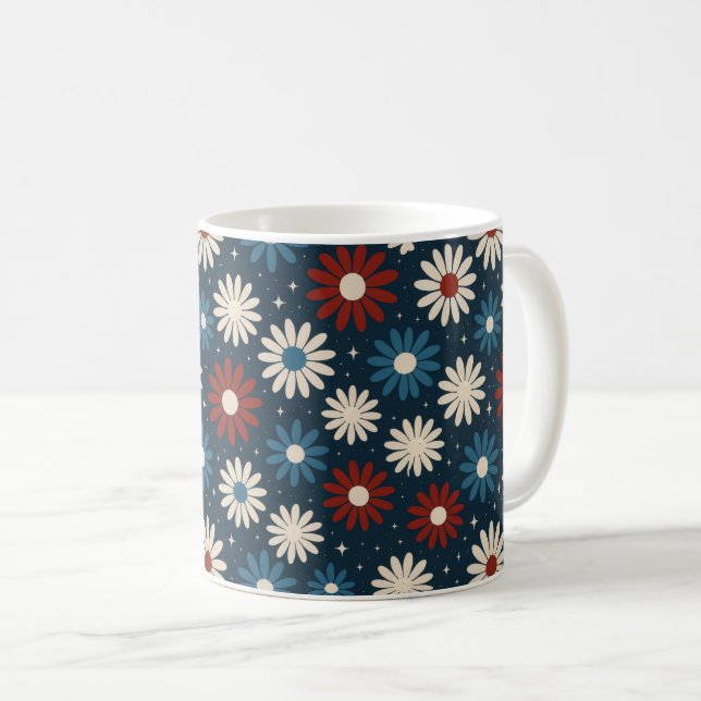 Taza De Café American Daisy's  (Anverso derecho)