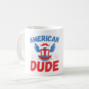 Taza De Café American Dude - Orgulloso Americano