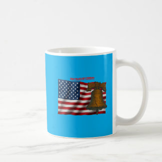 Taza De Café American Flag & Liberty Bell Independence Day URM