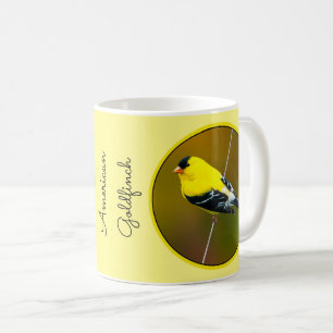 Taza De Café American Goldfinch - Fotografía original