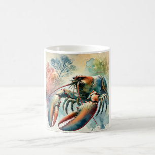 Taza De Café American lobster 251024AREF142 - Watercolor