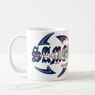 Taza De Café American Samoa tribales