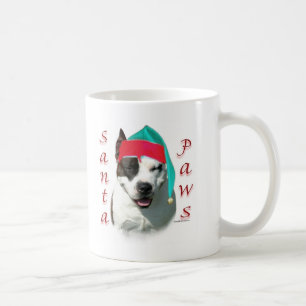 Taza De Café American Staffordshire Terrier Santa Paws