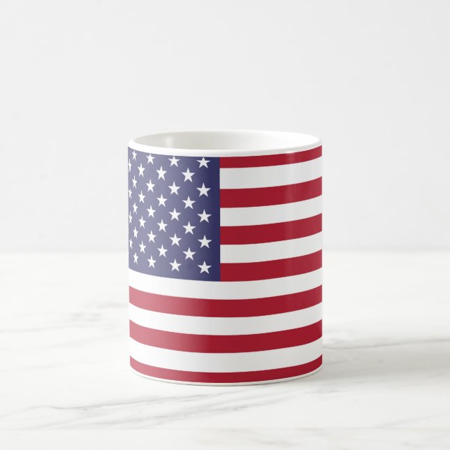 Taza De Café American United States USA Mug (Centro)
