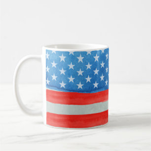 Taza De Café American Watercolor Flag Case-Mate iPhone Case