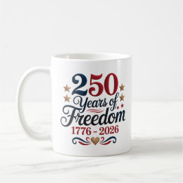 Taza De Café America's 250th Anniversary Commemorative