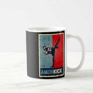 Taza De Café Amerikick America Kickboxing 4 De Julio Increíble
