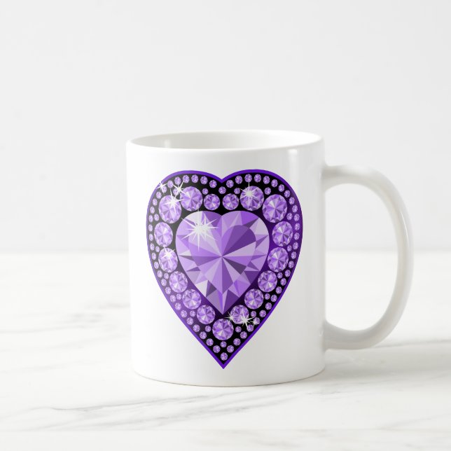 Taza De Café Amethyst Gem (Derecha)