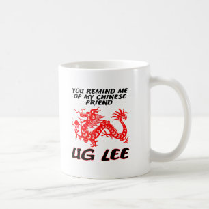 Taza De Café Amigo chino Ug Lee Funny Mug