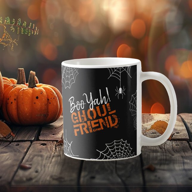 Taza De Café Amigo de Boo Yah Ghoul Halloween ID684 (Subido por el creador)