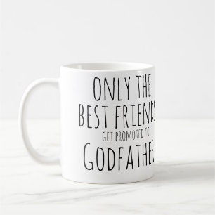Taza De Café amigo del padrino. el mejor