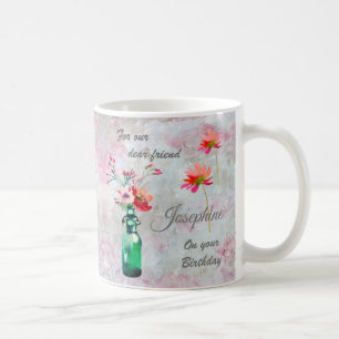 Taza De Café Amigo especial Café o té de cumpleaños
