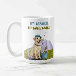 Taza De Café Amigo Pescador – Edición Labrador Retriever