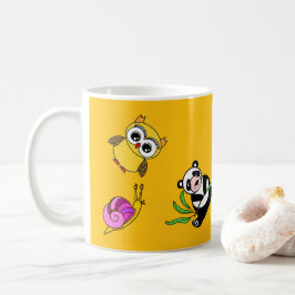 Taza De Café Amigos animales muy amables