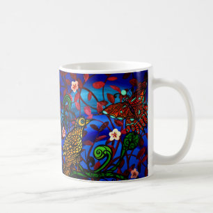 Taza De Café Amigos de Bloosom de la cereza
