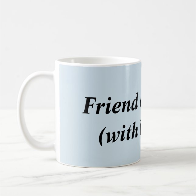 Taza De Café Amigos de la vaina (con las ventajas) (Izquierda)