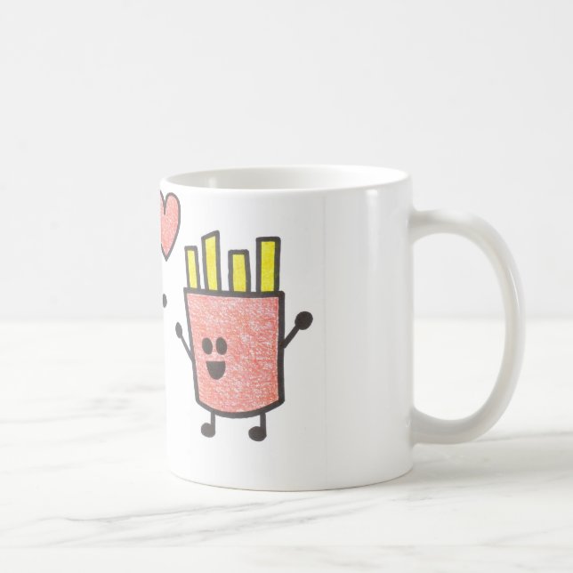 Taza De Café Amigos de los alimentos de preparación rápida (Derecha)
