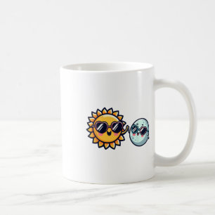 Taza De Café Amigos de Sun Moon Total Eclipse Solar 2024 Boys G