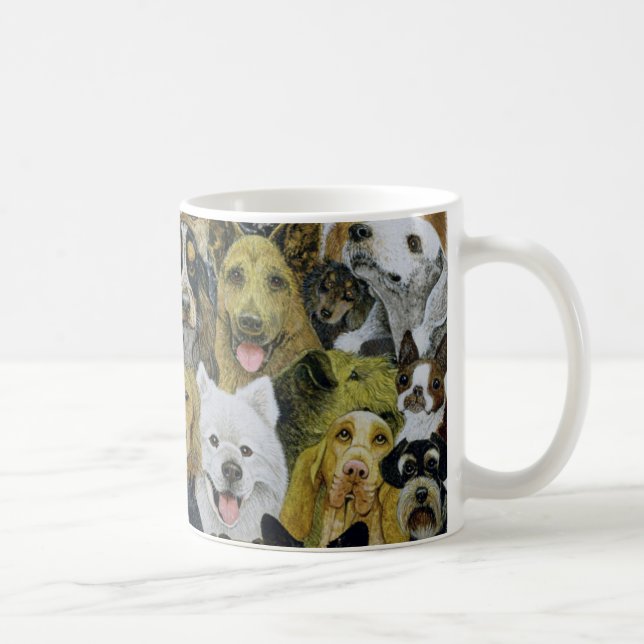 Taza De Café Amigos del perro (Derecha)