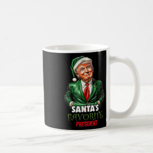 Taza De Café Amigos del presidente favorito Funny Trump Navidad