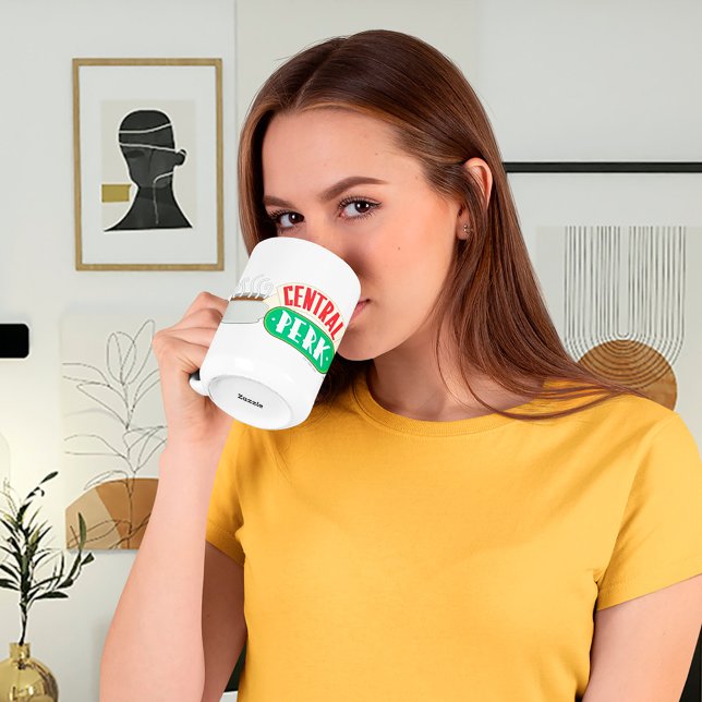 Taza De Café AMIGOS™ | Logotipo Central Perk (Subido por el creador)