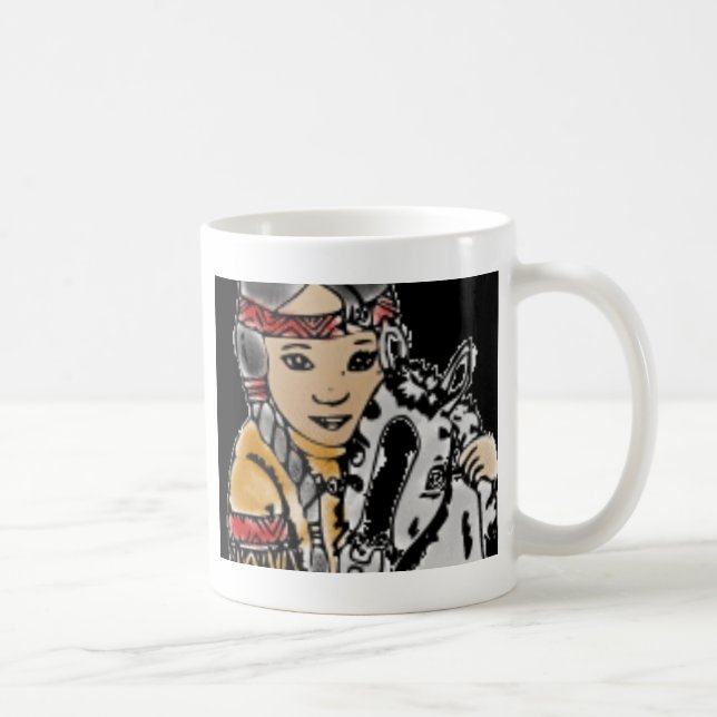 Taza De Café Amigos nativos (Derecha)