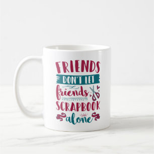 Taza De Café Amigos no permiten que los amigos escriban solo