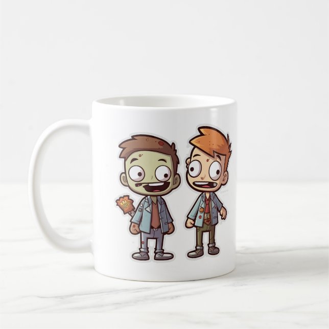Taza De Café Amigos para siempre (Izquierda)