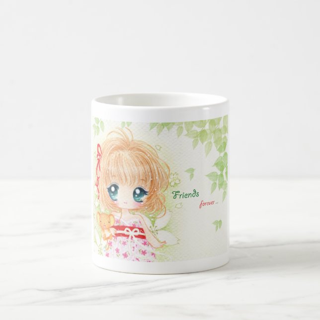 Taza De Café Amigos para siempre (Centro)