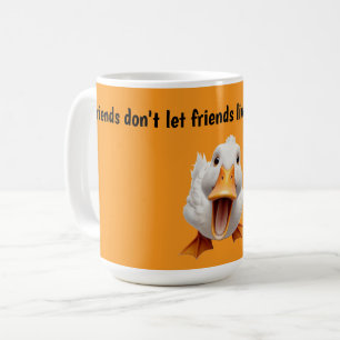 Taza De Café Amigos Patos
