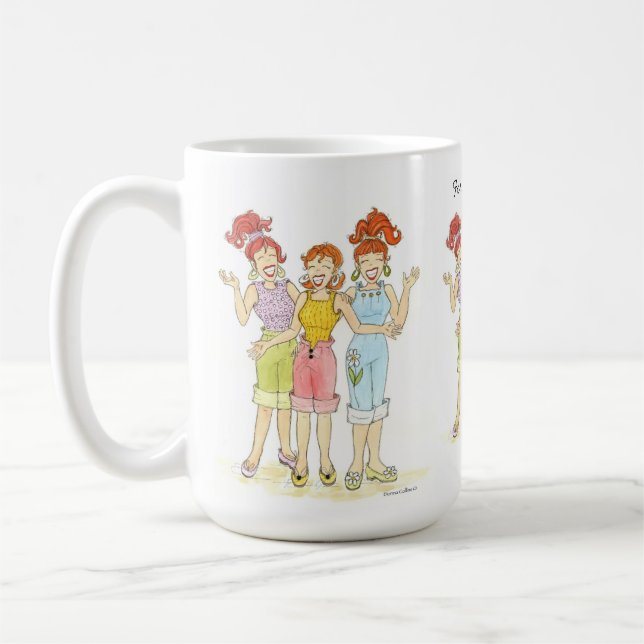 Taza De Café Amigos por siempre Mug (Izquierda)