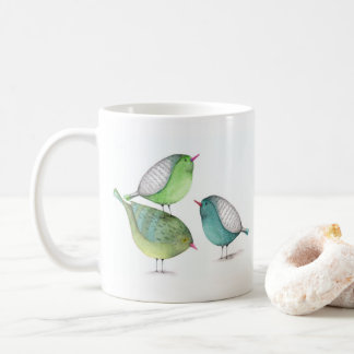 Taza De Café Amigos son la familia que eliges tipografía