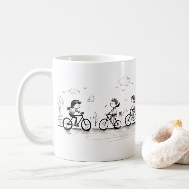 Taza De Café Amigos Y Dulces Recuerdos (Con donut)