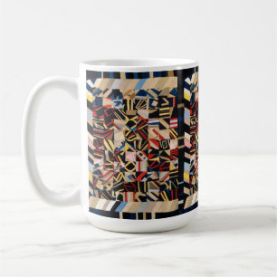 Taza De Café Amish Crazy Quilt de Lydia Beachy