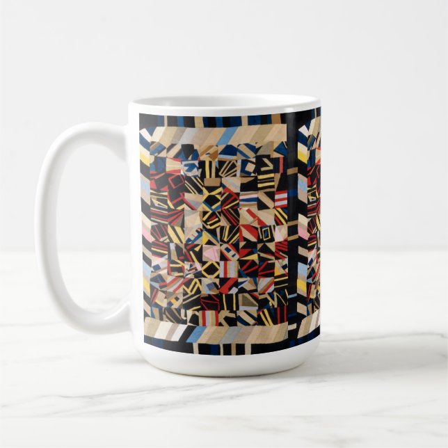 Taza De Café Amish Crazy Quilt de Lydia Beachy (Izquierda)