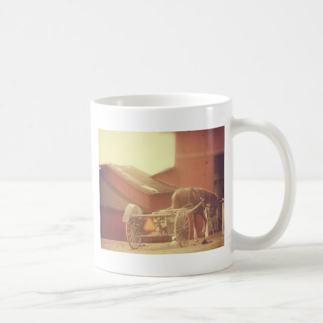 Taza De Café Amish Horse (Derecha)