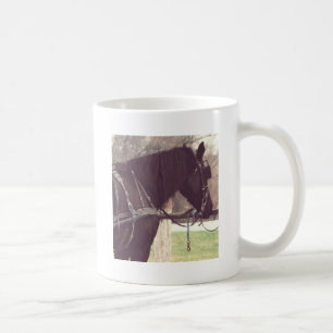 Taza De Café Amish Horse