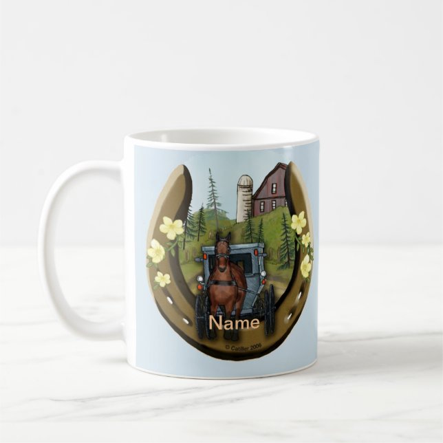 Taza De Café Amish Road Trip Mug (Izquierda)