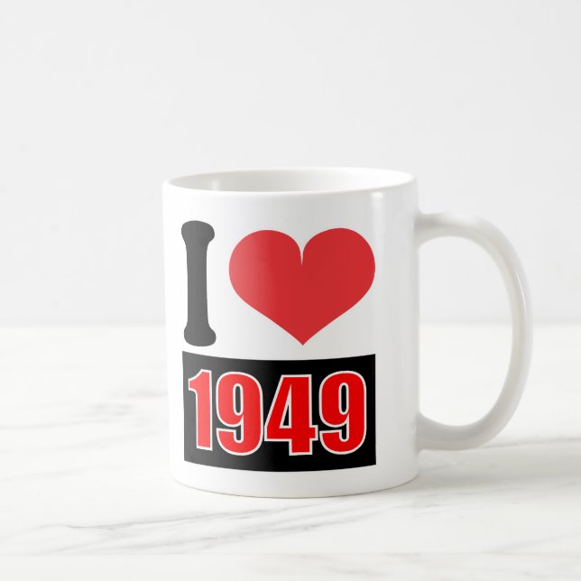 Taza De Café Amo 1949 - Mugs (Derecha)
