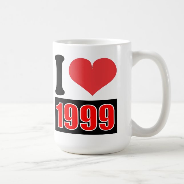 Taza De Café Amo 1999 - Mugs (Derecha)