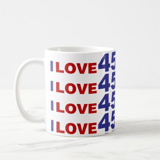Taza De Café Amo 45 (Izquierda)