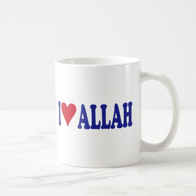 Taza De Café Amo a Alá (Derecha)