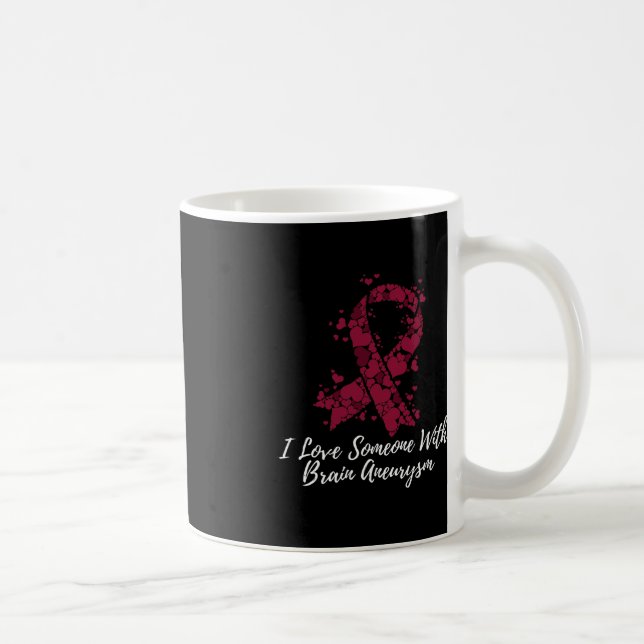 Taza De Café Amo A Alguien Con Conciencia Sobre El Aneuralismo  (Derecha)